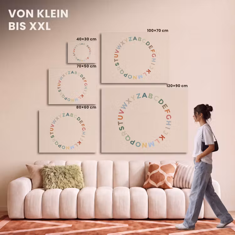 Akustikbild - Alphabet – Kreis – Bildung – Spielerisch – Farbenfroh — 7
