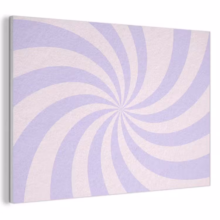 Akustikbild - Muster – Spirale – Abstrakt – Modern – Lila-Rosa — 1