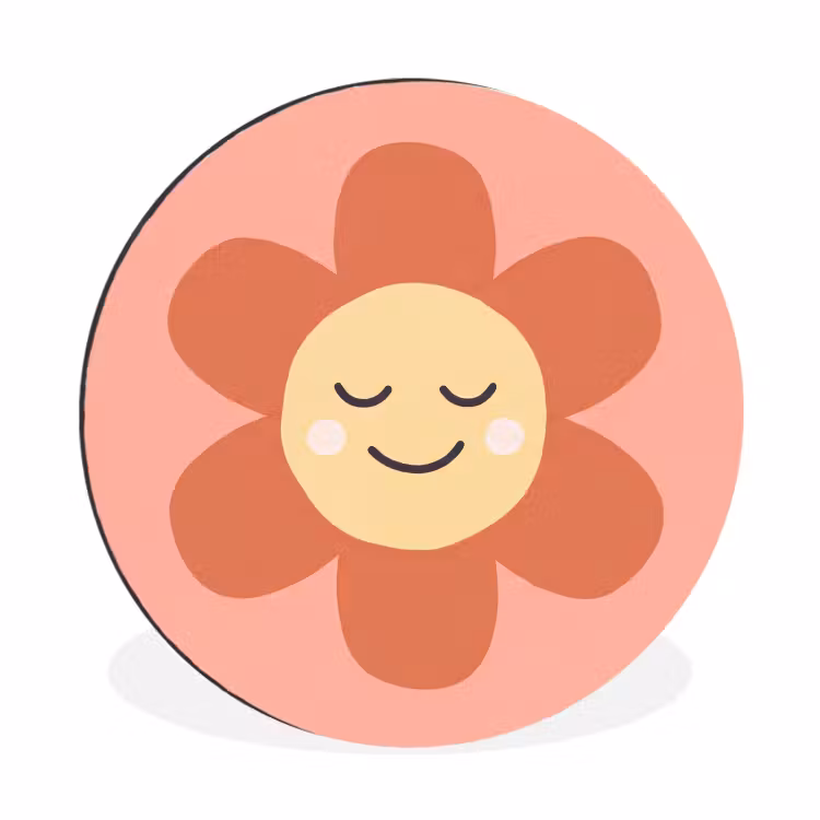 Blumen – Zeichentrickfilm – Kind – Rosa — 1