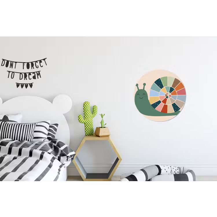 Tiere – Schnecke – Bunt – Illustration — 4