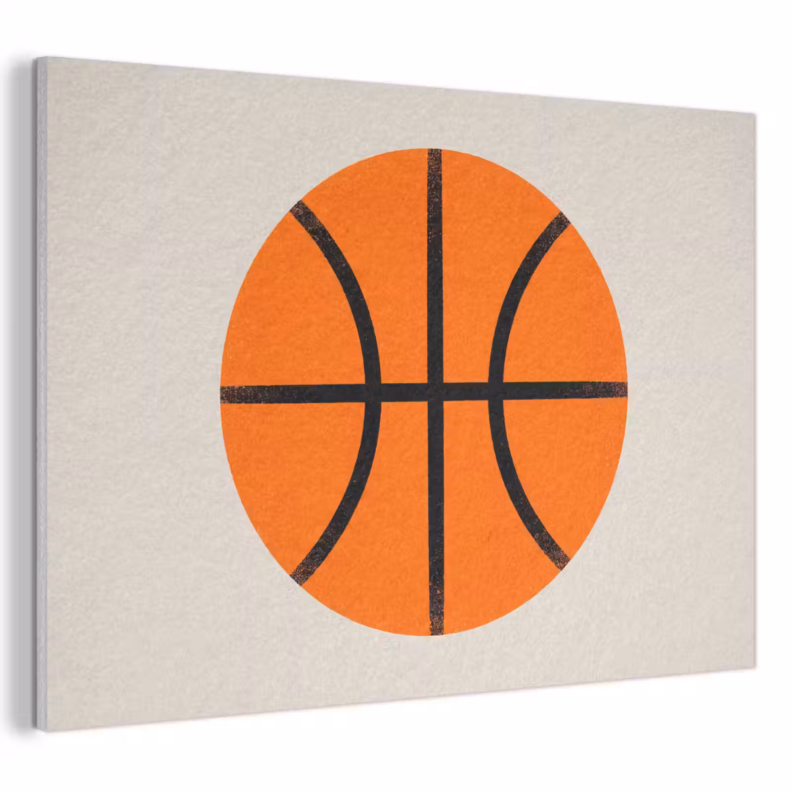 Akustikbild - Basketball – Ball – Sport – Illustration – Orange — 1