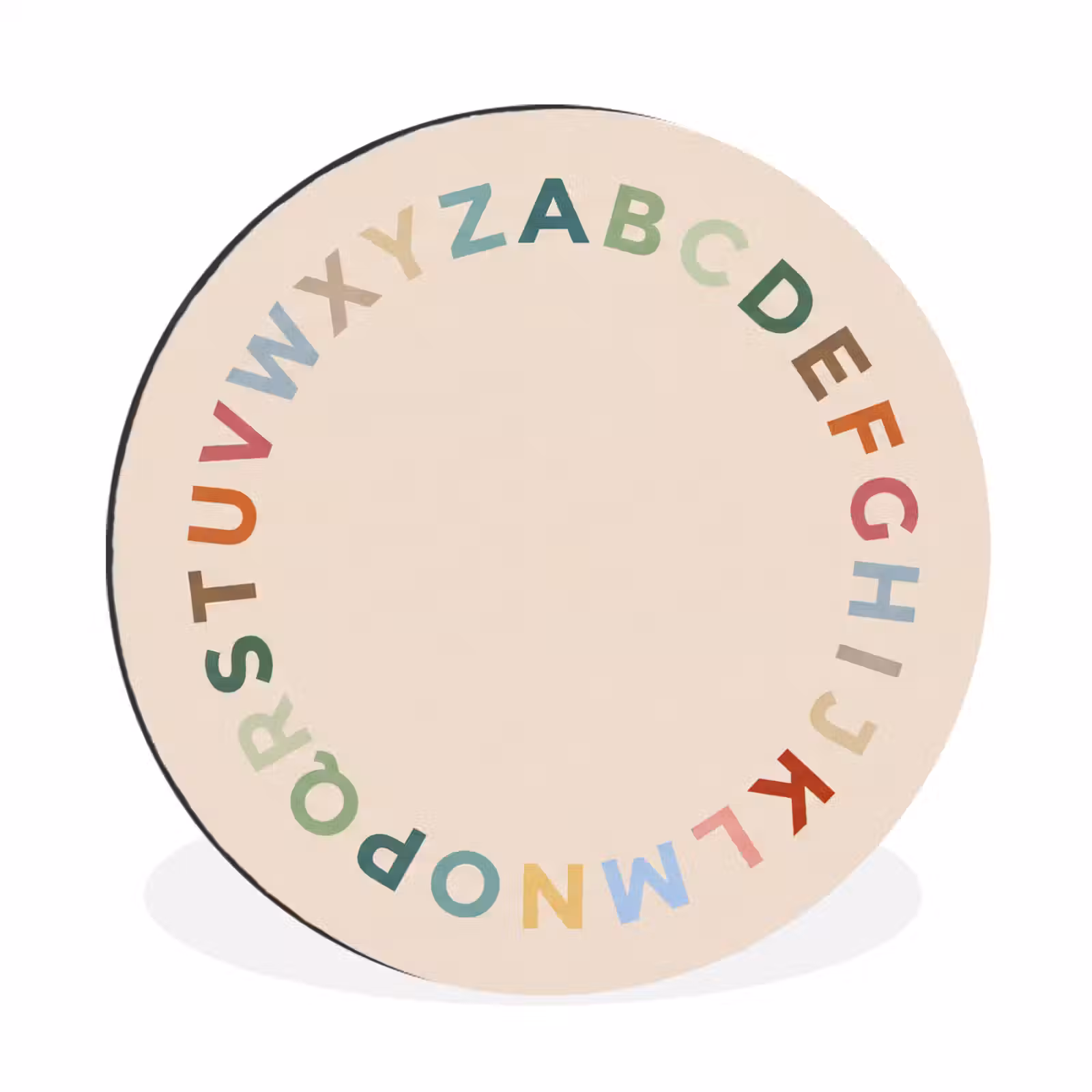 Alphabet – Kreis – Bildung – Spielerisch – Farbenfroh — 1