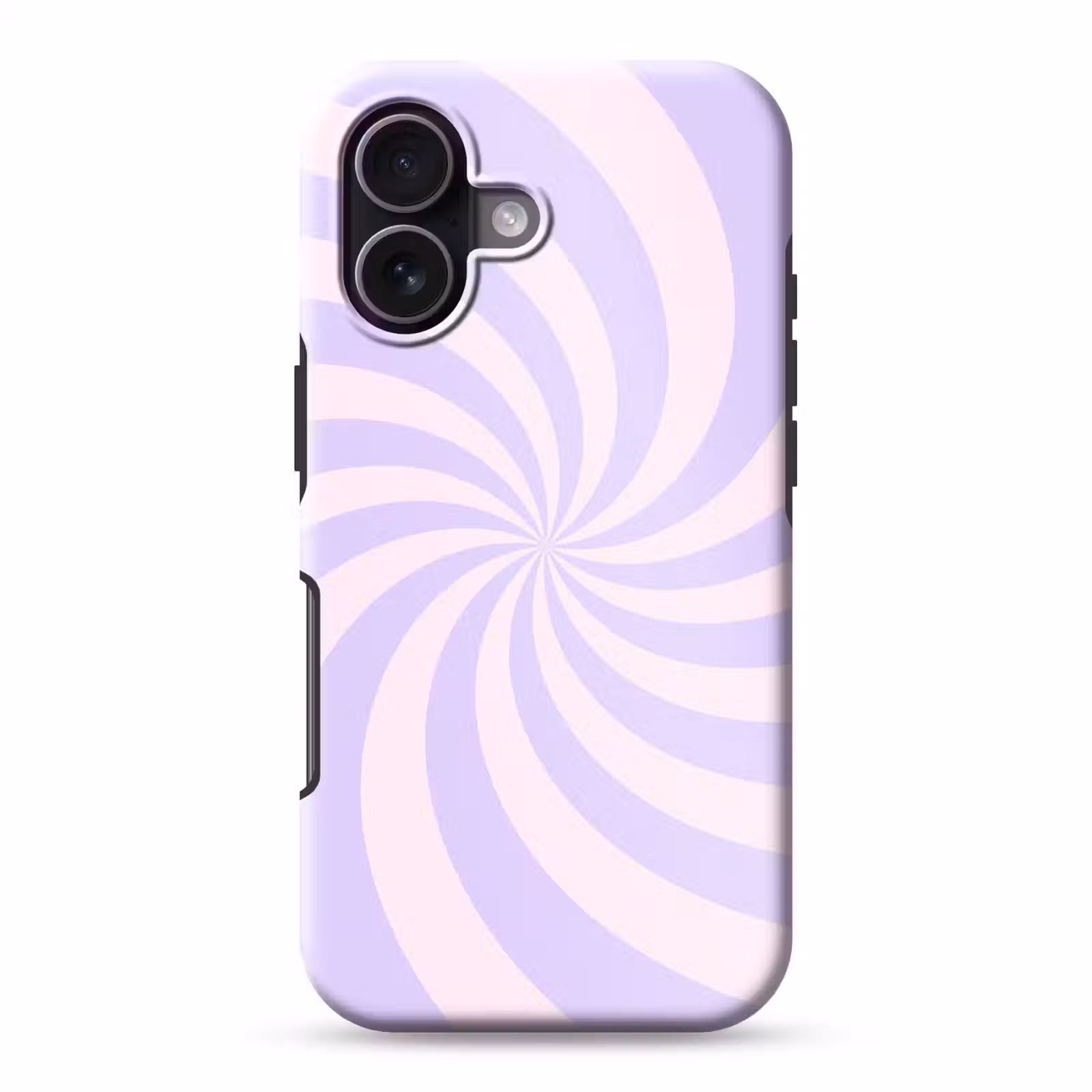 Handyhülle Toughcase - Muster – Spirale – Abstrakt – Modern – Lila-Rosa — 1