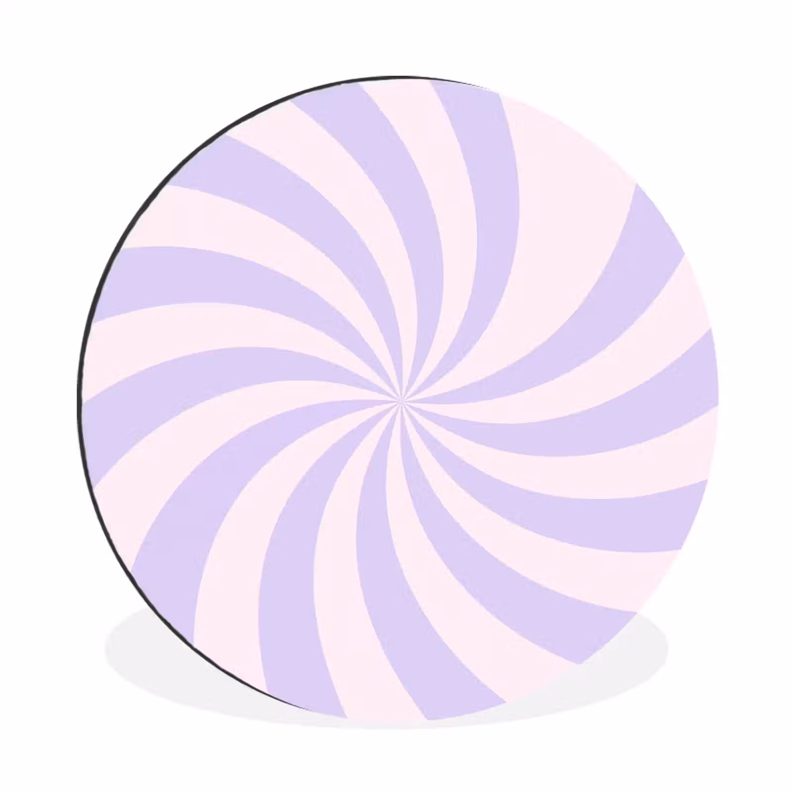 Muster – Spirale – Abstrakt – Modern – Lila-Rosa — 1