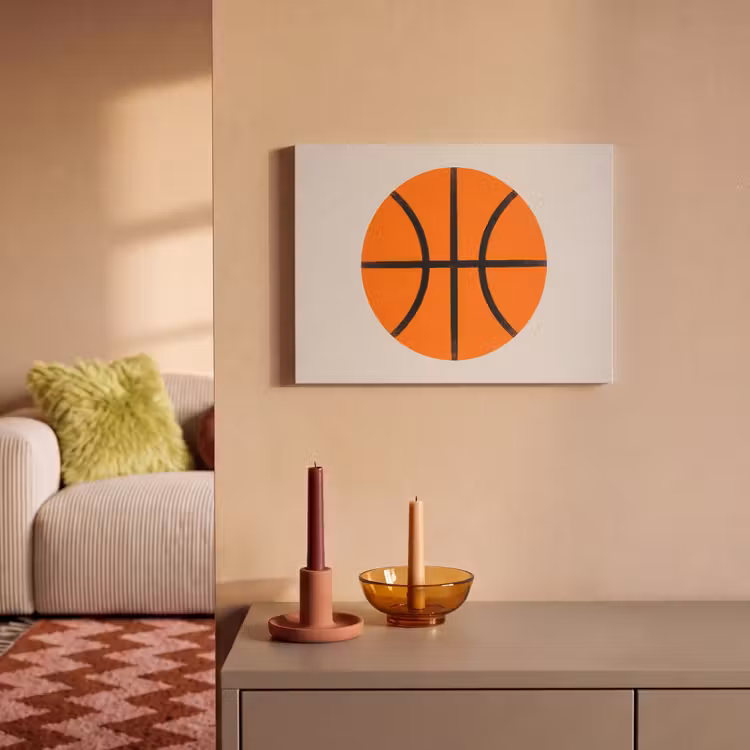 Akustikbild - Basketball – Ball – Sport – Illustration – Orange — 2