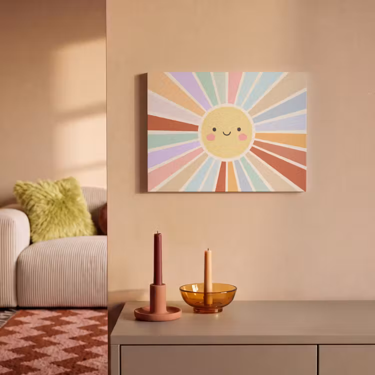 Akustikbild - Sonne – Strahlen – Fröhlich – Bunt – Abstrakt — 2