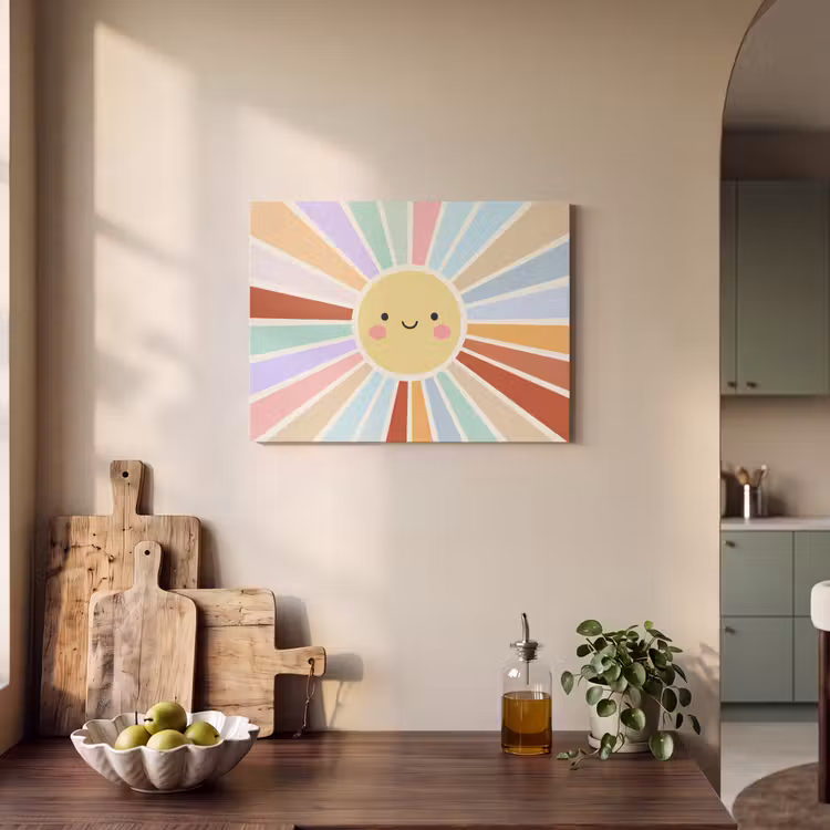 Akustikbild - Sonne – Strahlen – Fröhlich – Bunt – Abstrakt — 4