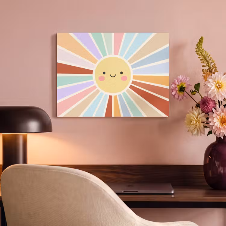Akustikbild - Sonne – Strahlen – Fröhlich – Bunt – Abstrakt — 6