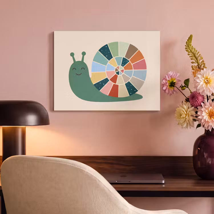 Akustikbild - Tiere – Schnecke – Bunt – Illustration — 6