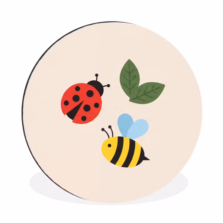 Insekt – Blatt – Natur – Verspielt – Illustration — 1