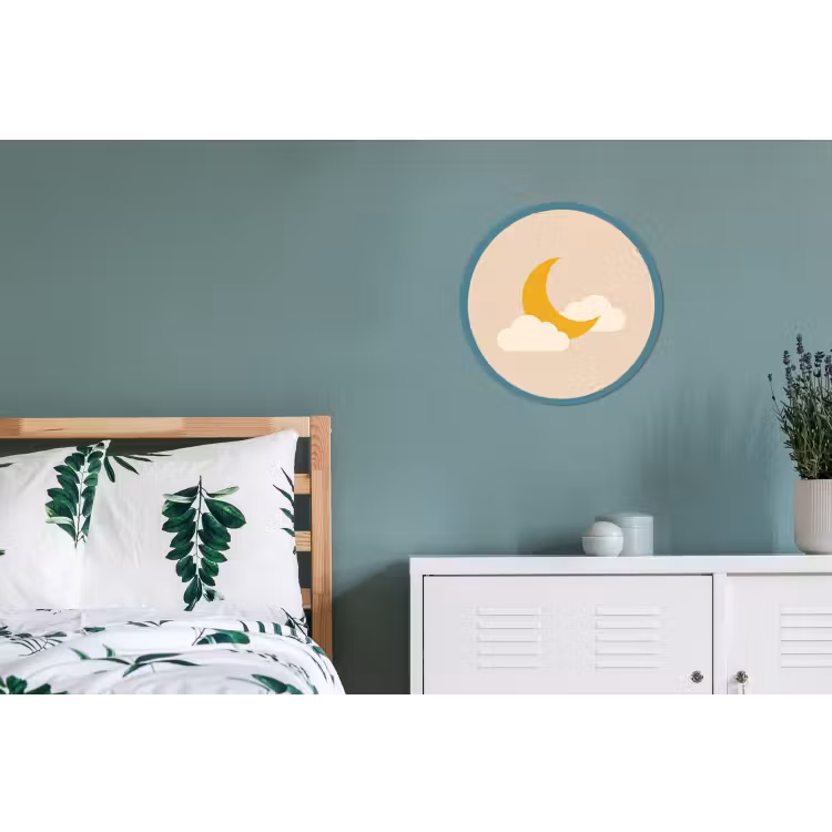 Mond – Wolken – Natur – Abstrakt – Gelb — 5