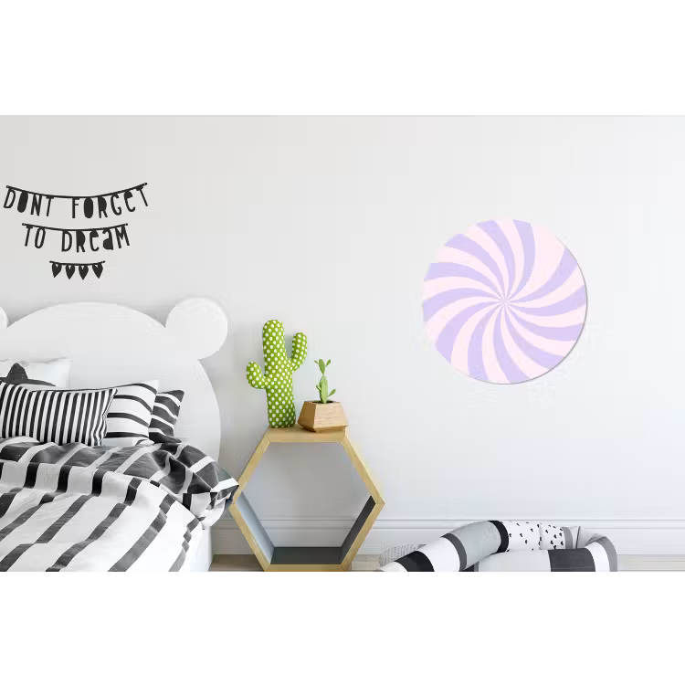 Muster – Spirale – Abstrakt – Modern – Lila-Rosa — 4