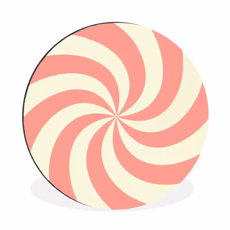 Spirale – Muster – Abstrakt – Rosa – Beige — 1