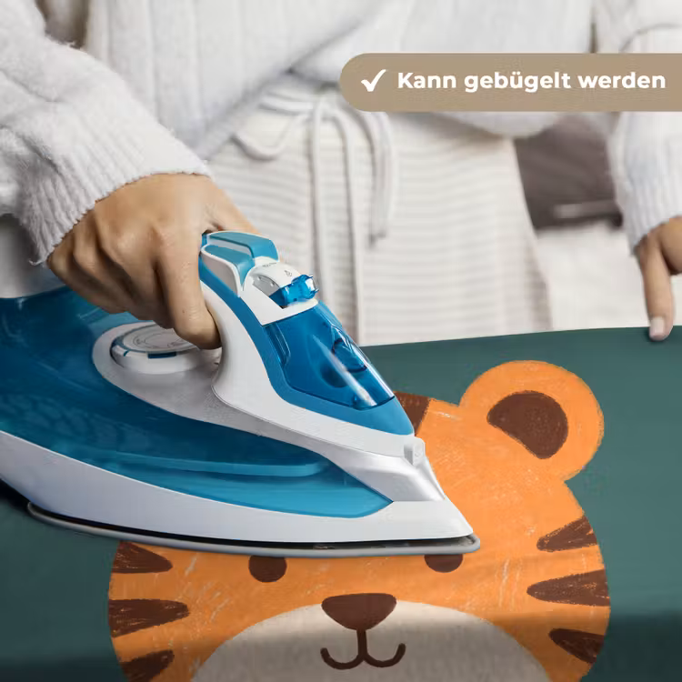 Wandteppich - Tiere – Kopf – Orange – Illustration – Modern — 10
