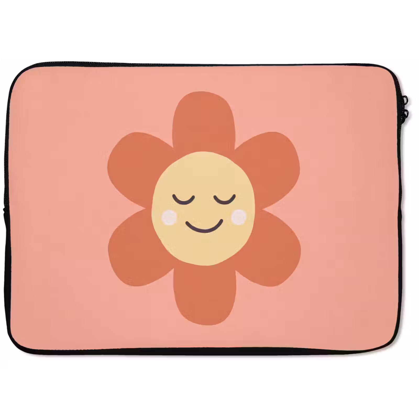 Laptop hülle - Blumen – Zeichentrickfilm – Kind – Rosa — 1