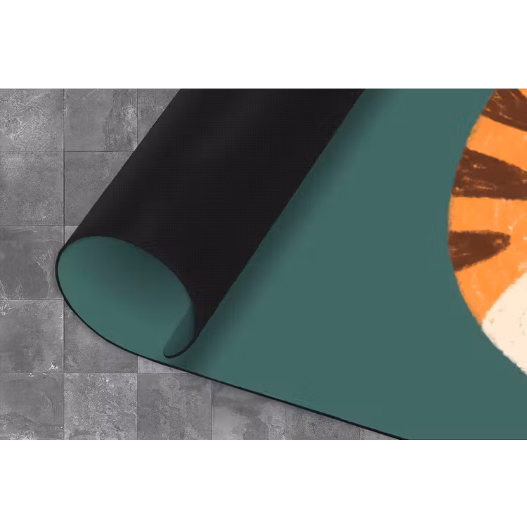 Küchenläufer - Tiere – Kopf – Orange – Illustration – Modern — 4