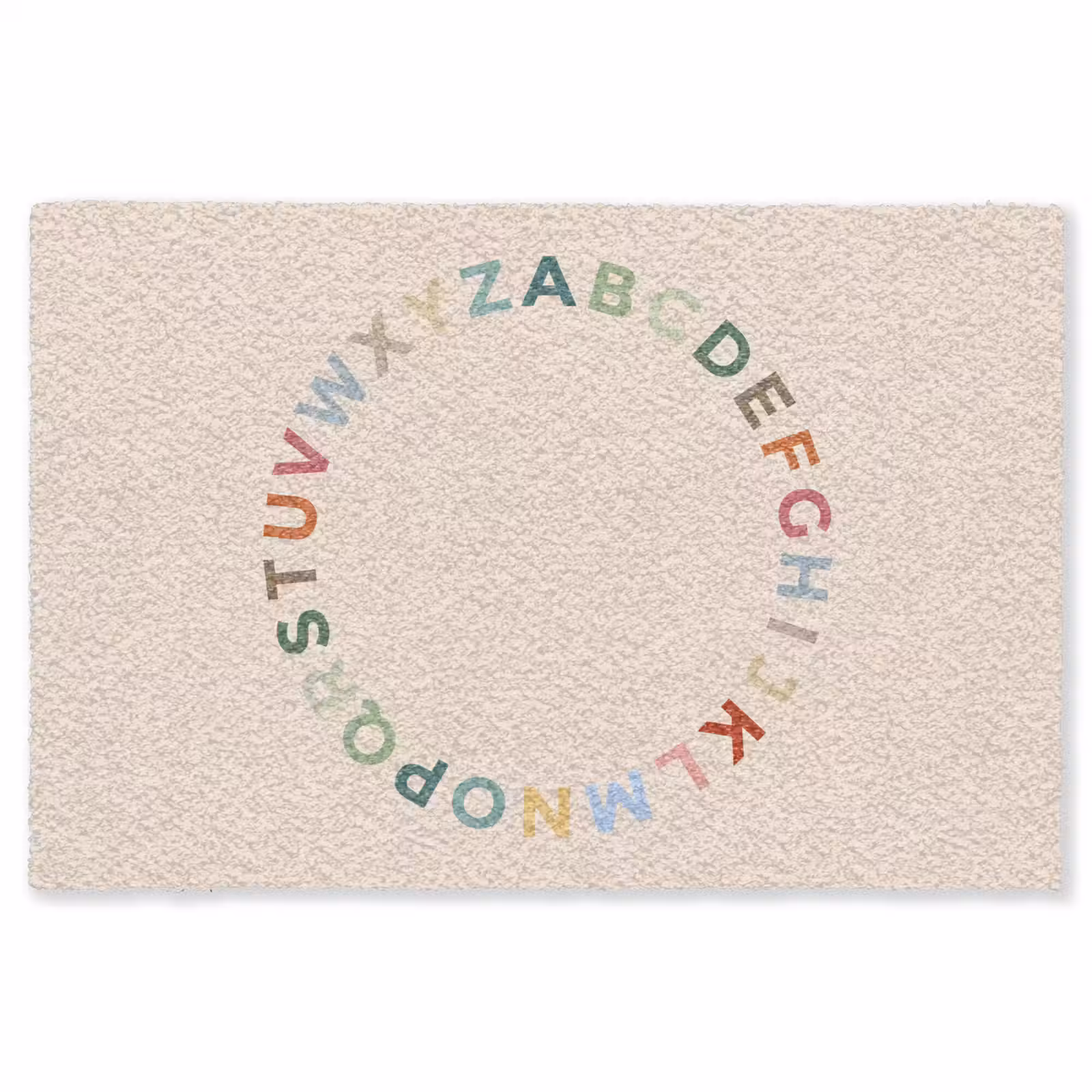 Teppich - Alphabet – Kreis – Bildung – Spielerisch – Farbenfroh — 1