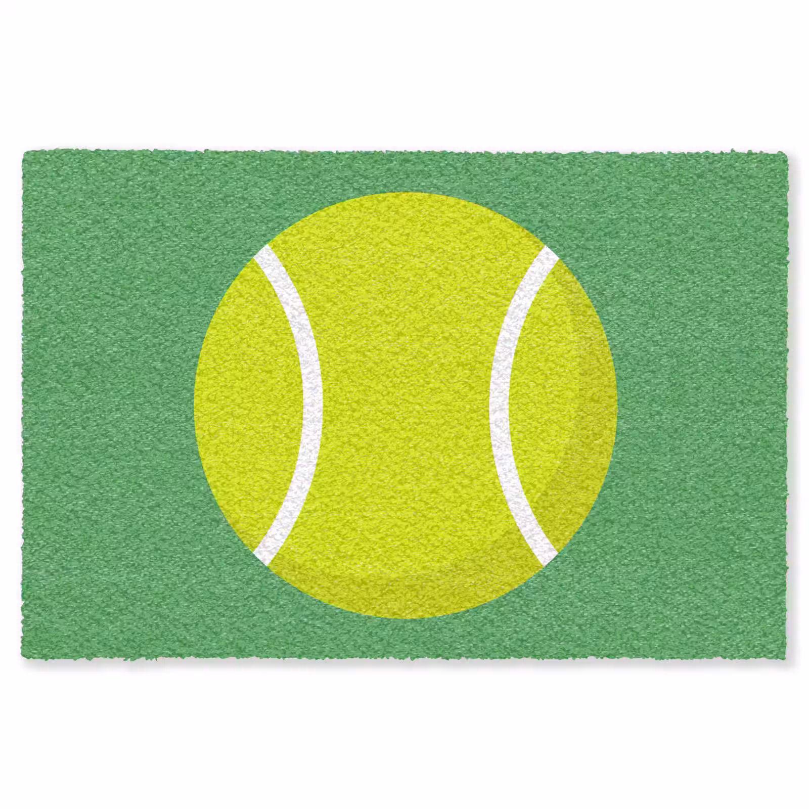 Teppich - Ball – Gelb – Sport – Grün – Illustration — 1