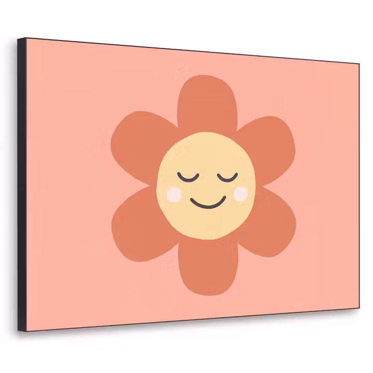 Art Frame - Blumen – Zeichentrickfilm – Kind – Rosa — 1