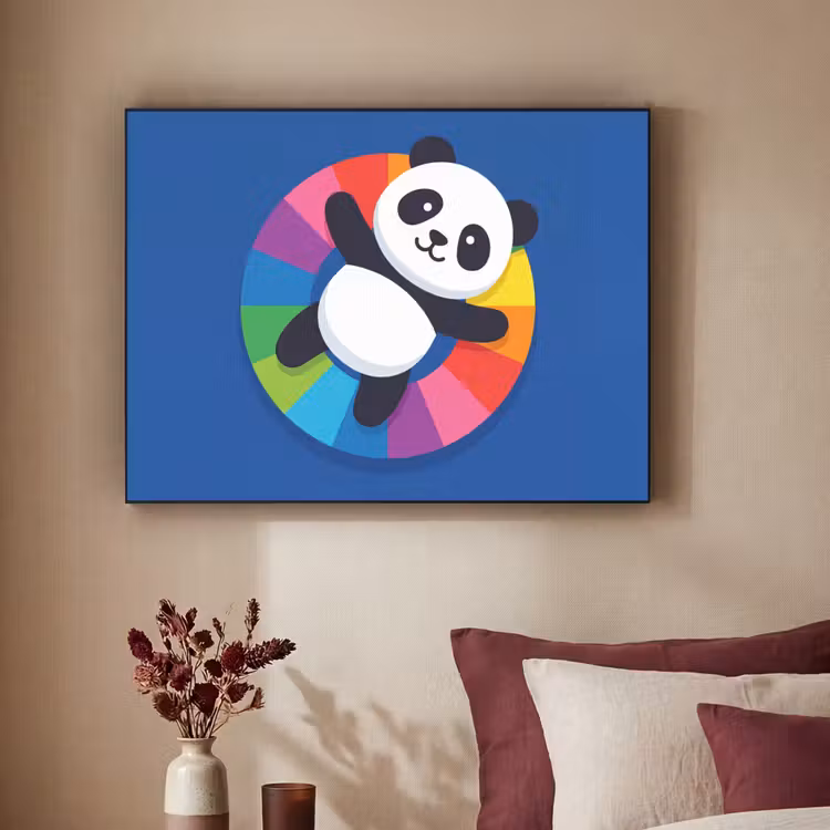 Art Frame - Tiere – Cartoon – Farbenfroh – Modern – Verspielt — 2