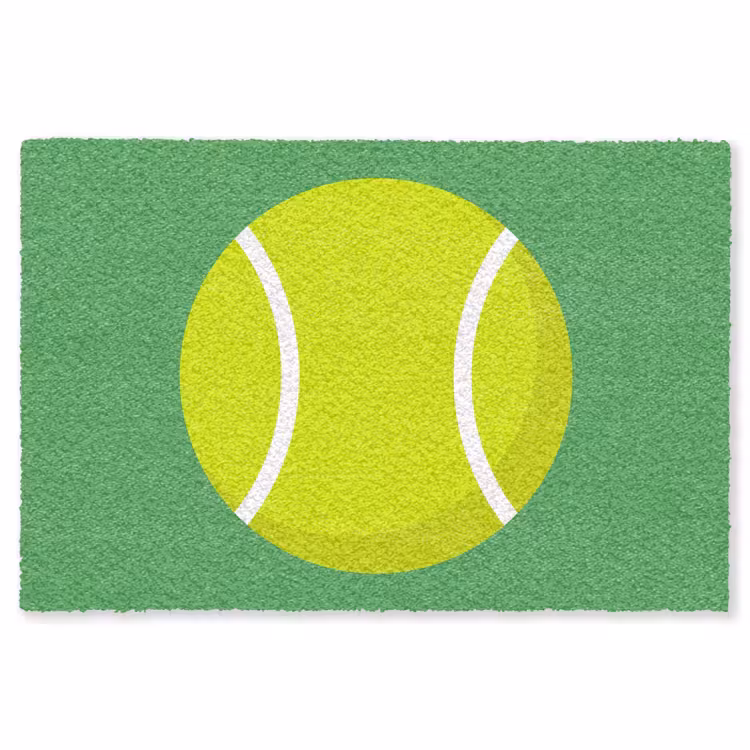 Teppich - Ball – Gelb – Sport – Grün – Illustration — 1