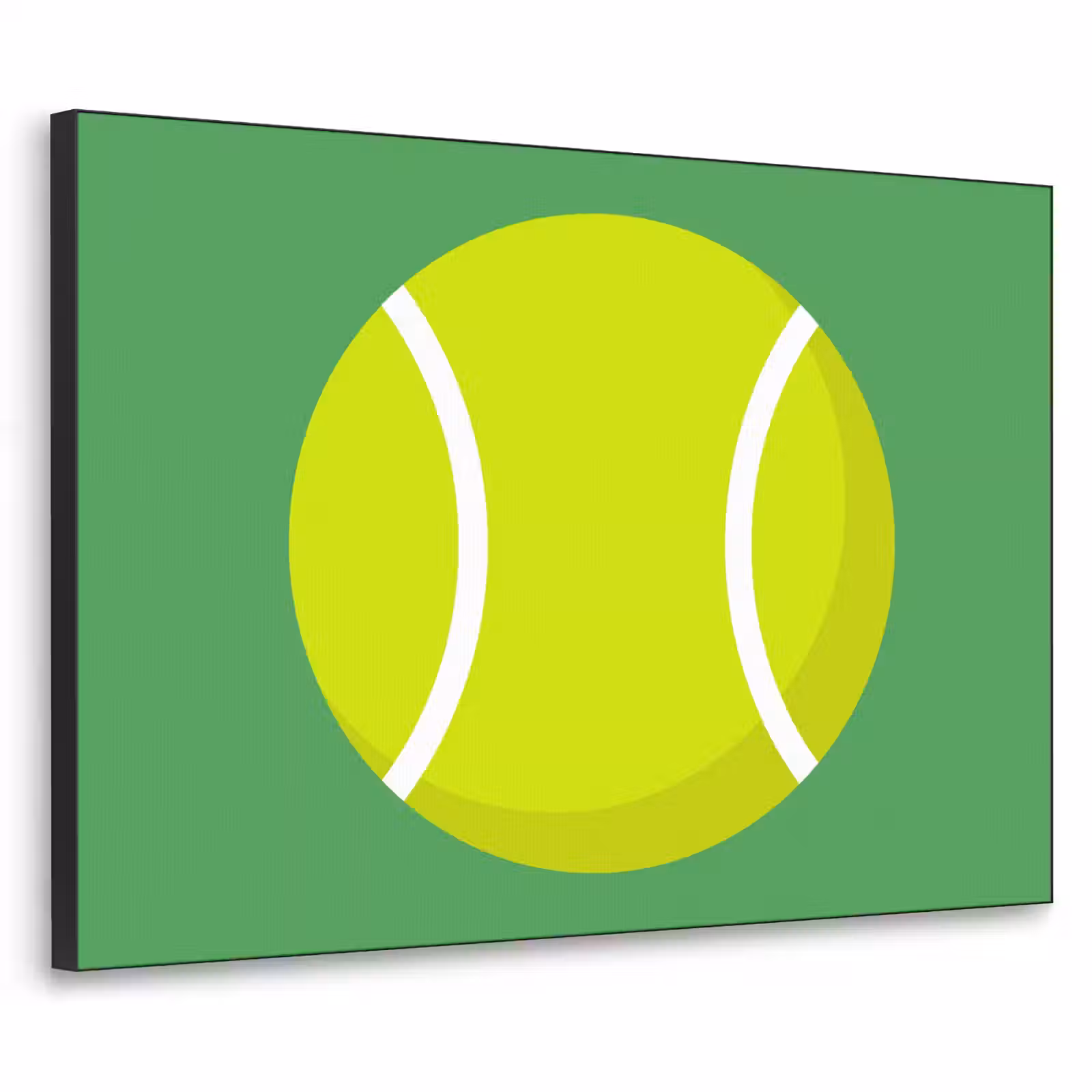 Art Frame - Ball – Gelb – Sport – Grün – Illustration — 1