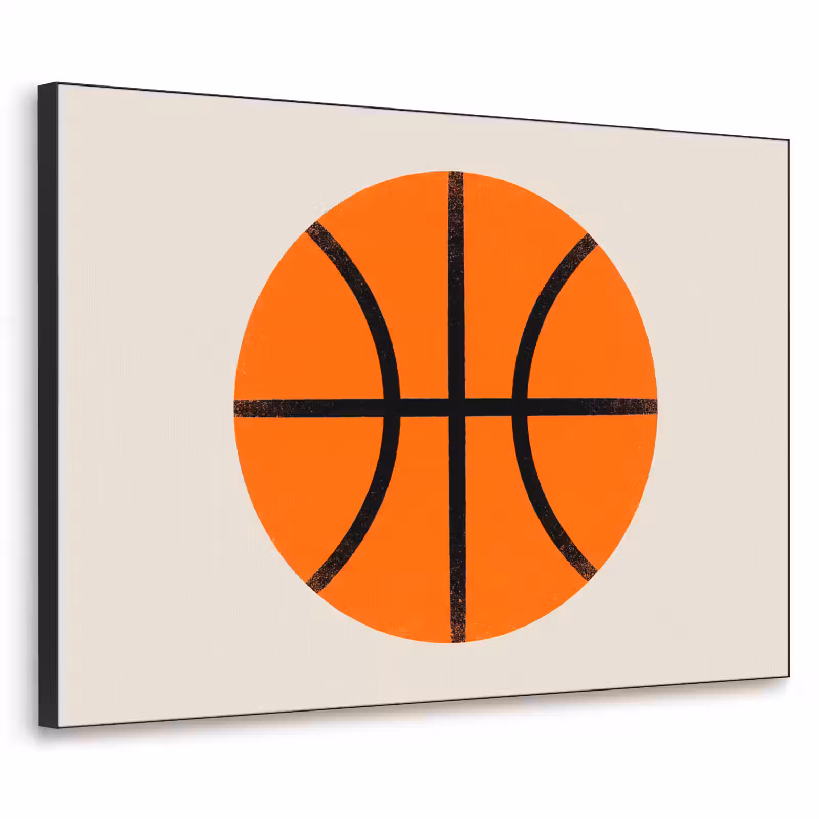 Art Frame - Basketball – Ball – Sport – Illustration – Orange — 1