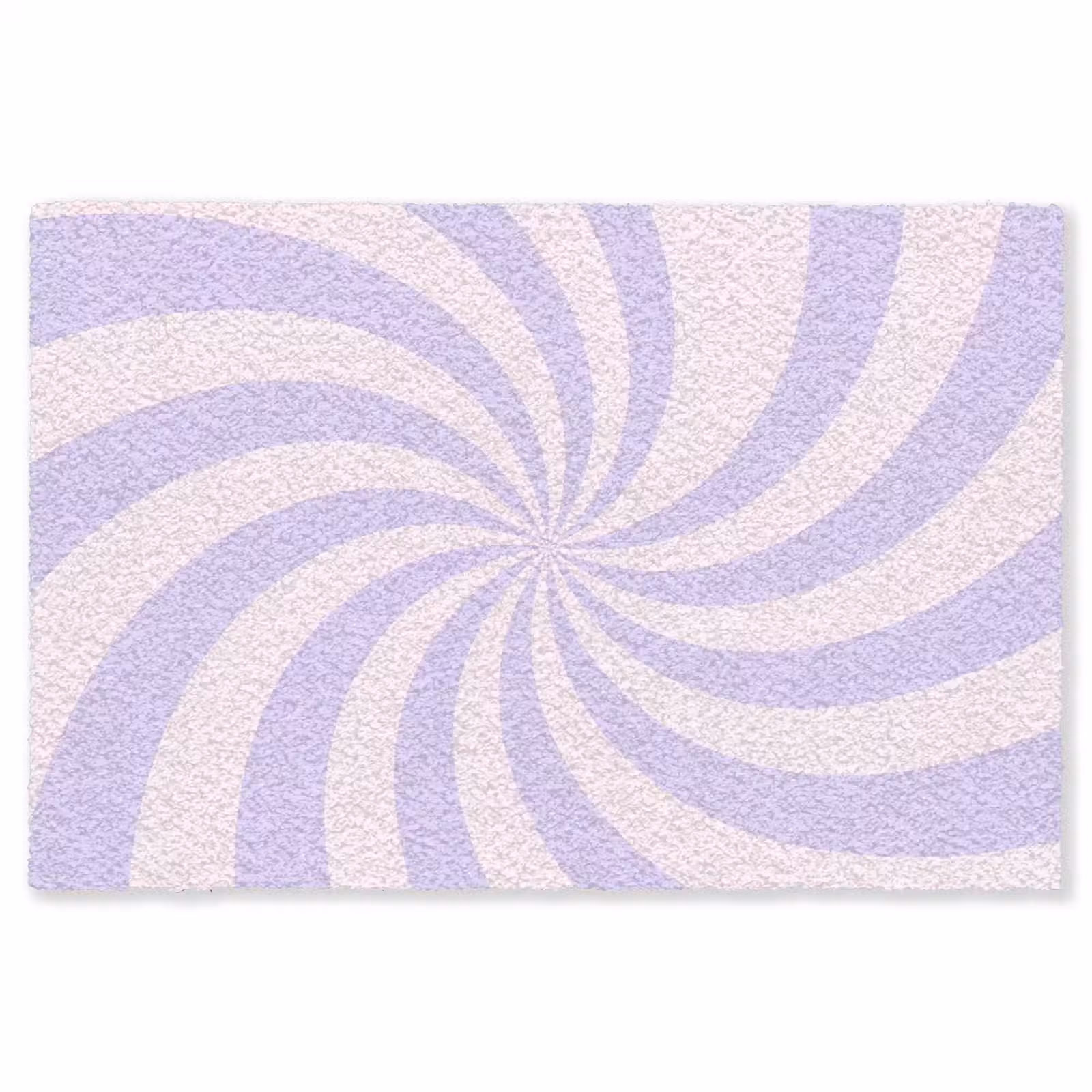 Teppich - Muster – Spirale – Abstrakt – Modern – Lila-Rosa — 1