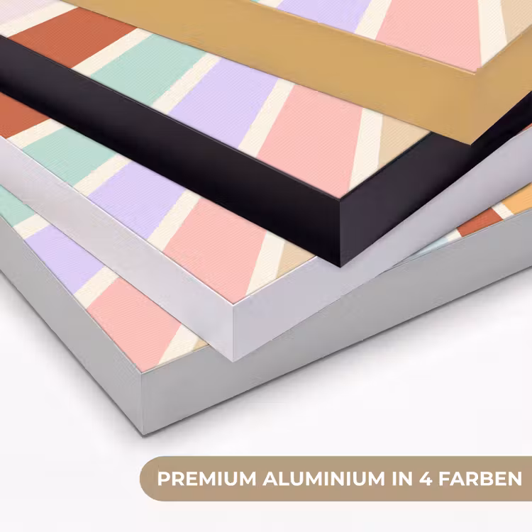 Art Frame - Sonne – Strahlen – Fröhlich – Bunt – Abstrakt — 5
