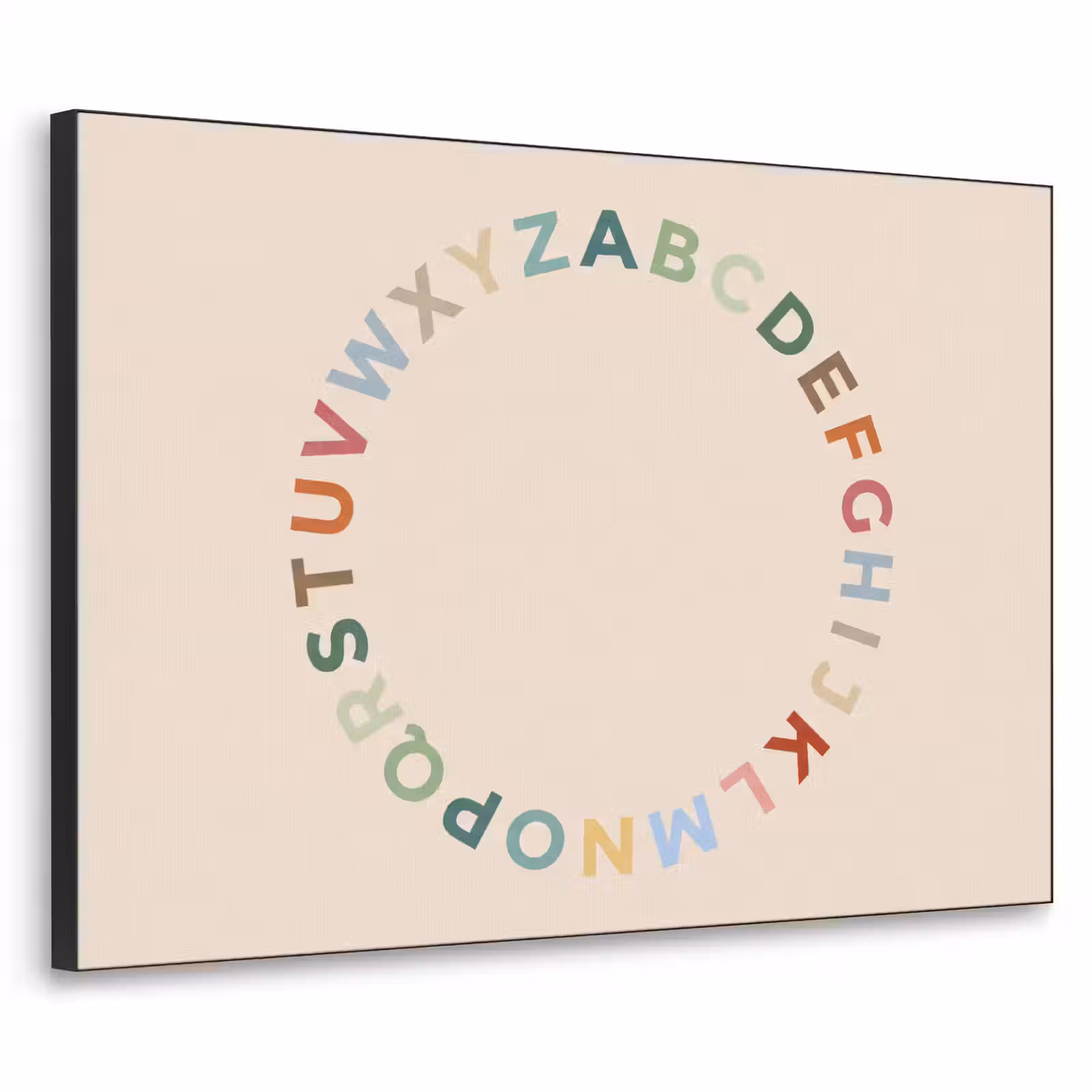 Art Frame - Alphabet – Kreis – Bildung – Spielerisch – Farbenfroh — 1