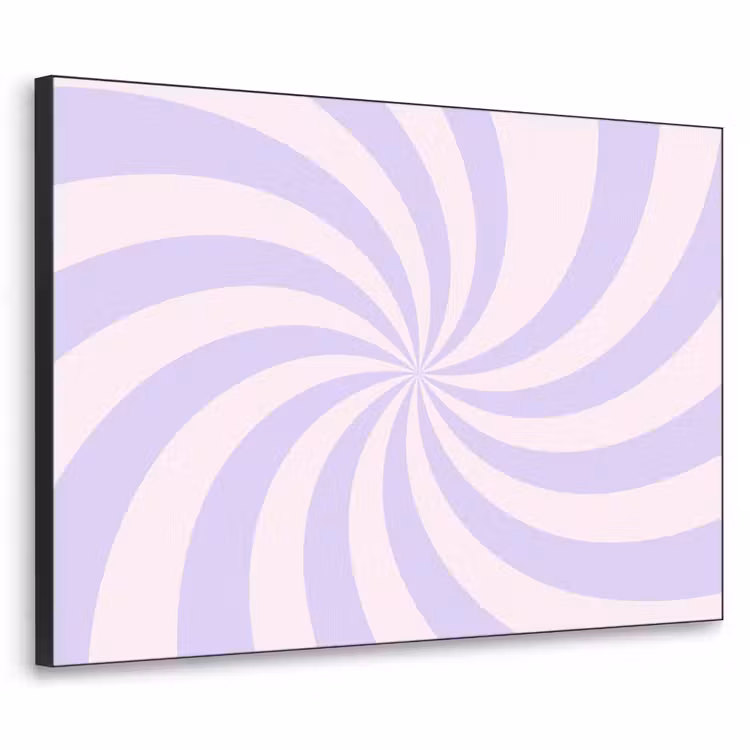 Art Frame - Muster – Spirale – Abstrakt – Modern – Lila-Rosa — 1