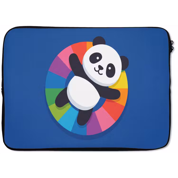 Laptop hülle - Tiere – Cartoon – Farbenfroh – Modern – Verspielt — 1