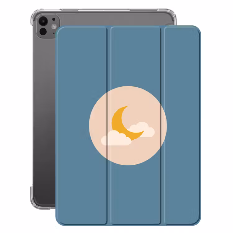 Mond – Wolken – Natur – Abstrakt – Gelb — 1
