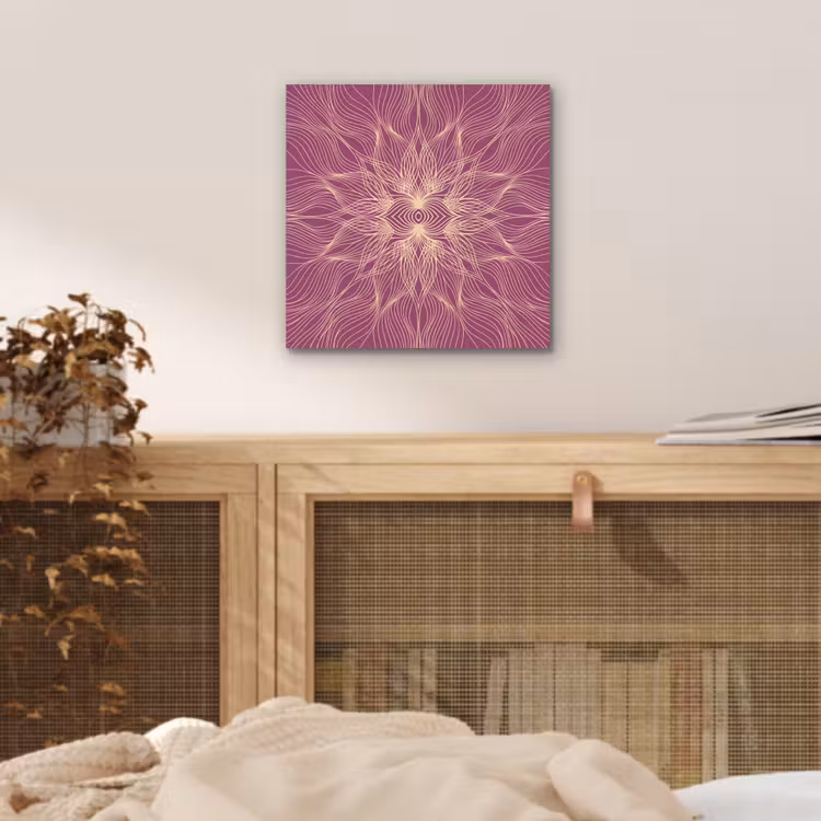 Alu-Dibond-Bild - Linien – Muster – Abstrakt — 4