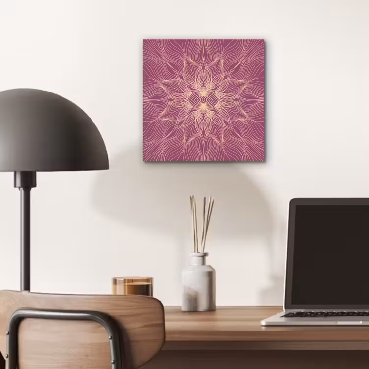 Alu-Dibond-Bild - Linien – Muster – Abstrakt — 6