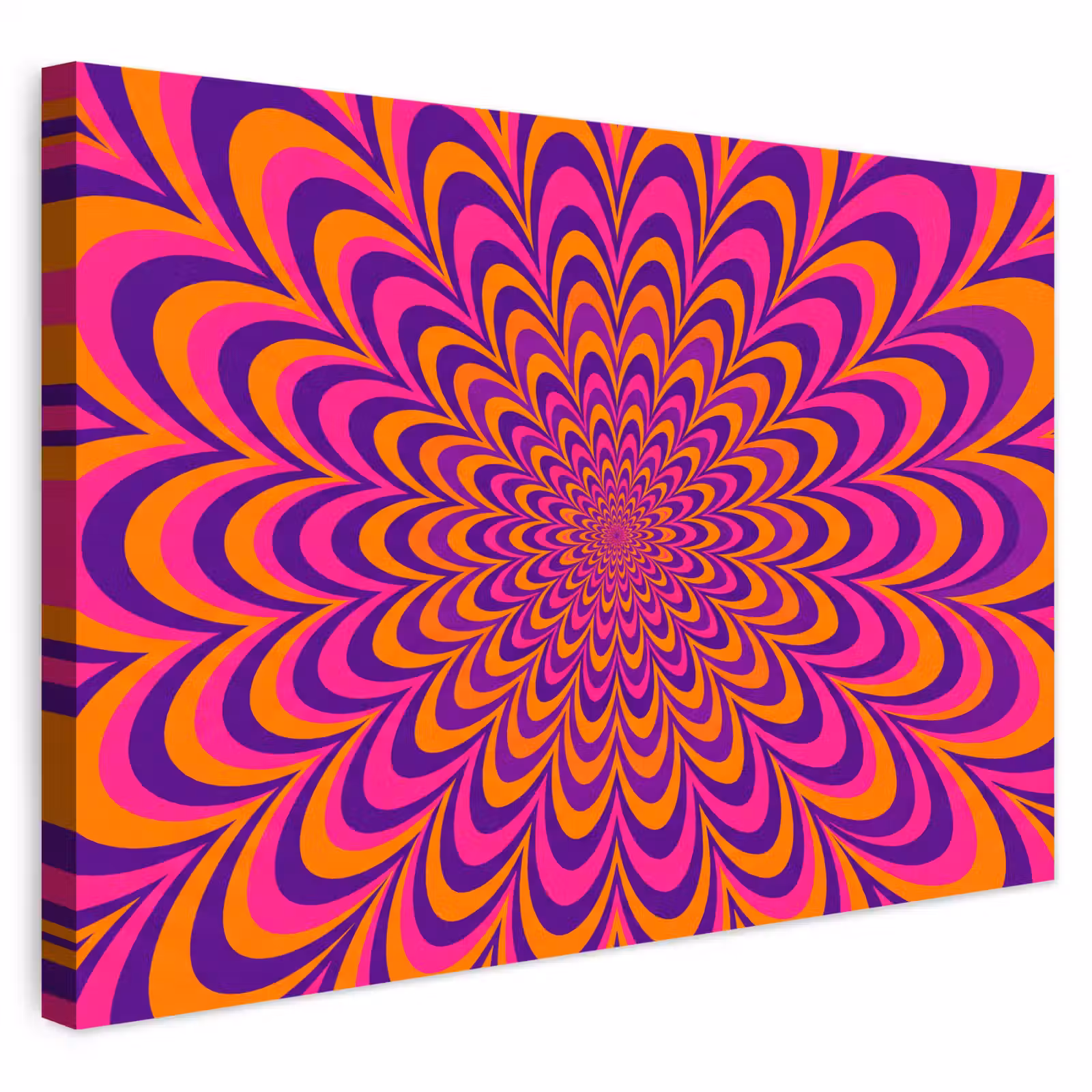 Outdoor Leinwand - Muster – Optisch – Bunt — 1
