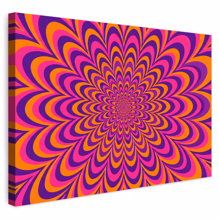 Outdoor Leinwand - Muster – Optisch – Bunt — 1