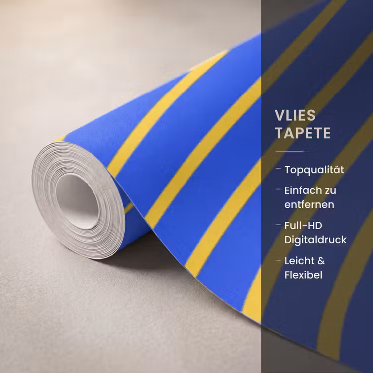 Tapete - Abstraktes Muster – Blau — 3