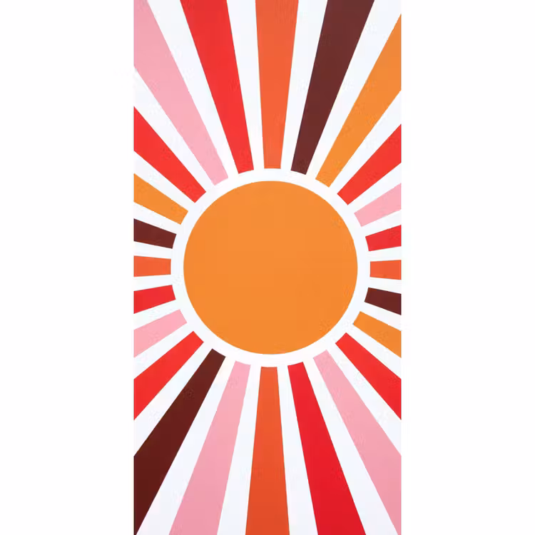 Tapete - Sonne – Strahlen – Abstrakt – Farbenfroh — 2