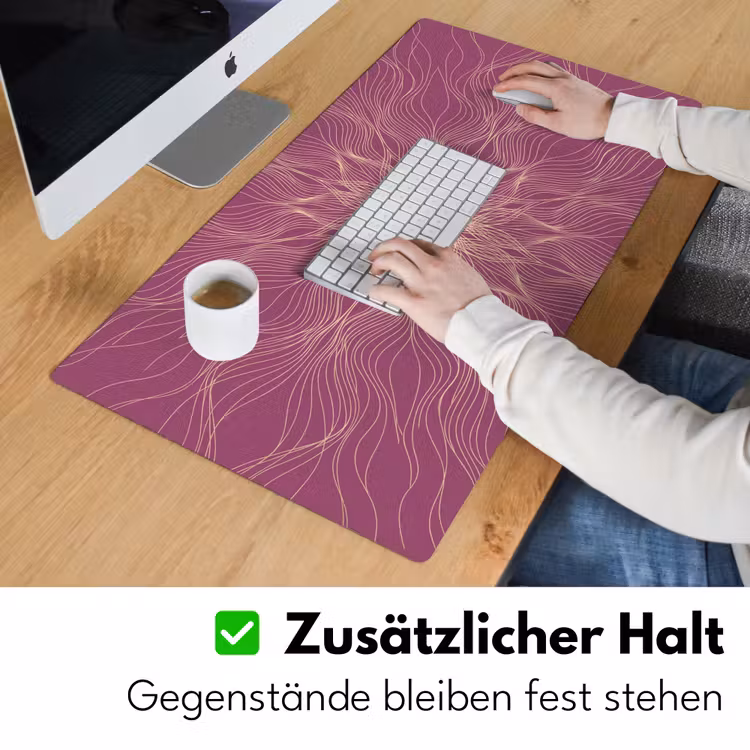 Schreibtischunterlage - Linien – Muster – Abstrakt — 3