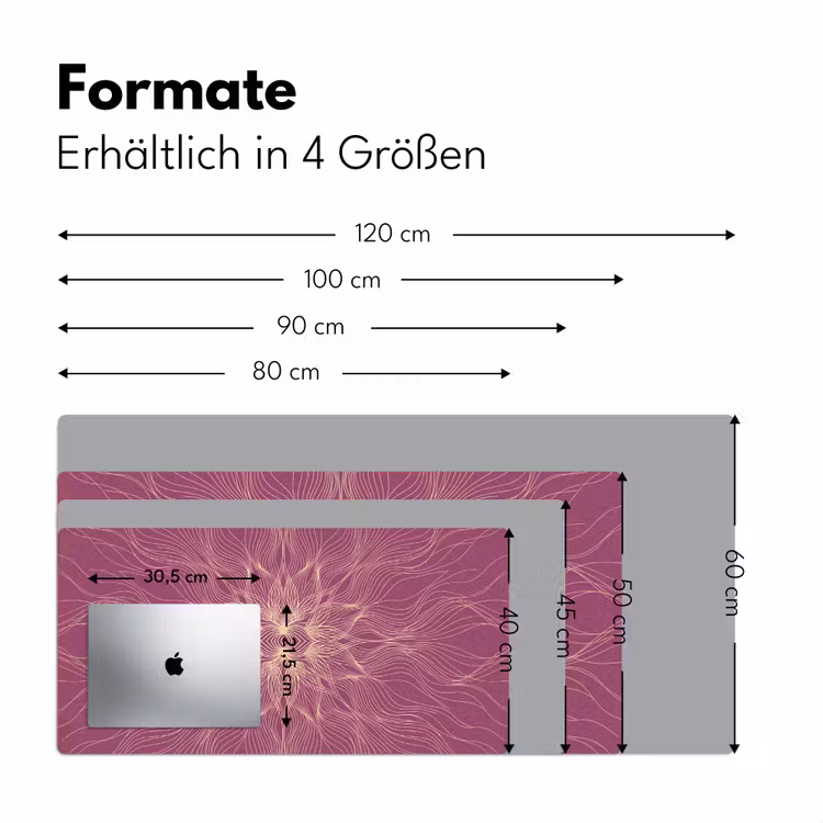 Schreibtischunterlage - Linien – Muster – Abstrakt — 5