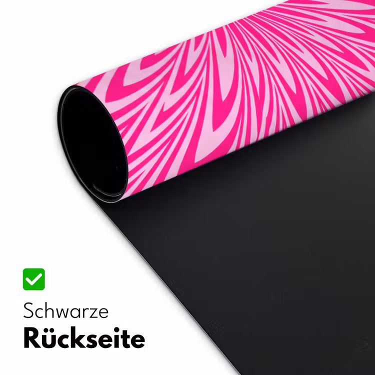 Schreibtischunterlage - Muster – Optisch – Rosa — 2