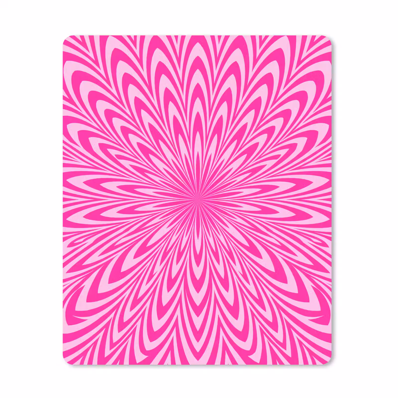 Mauspad - Muster – Optisch – Rosa — 1