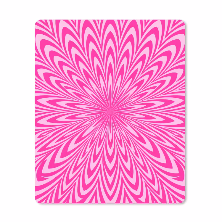 Mauspad - Muster – Optisch – Rosa — 1