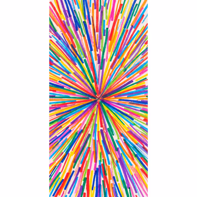 Tapete - Linien – Bunt – Abstrakt — 2