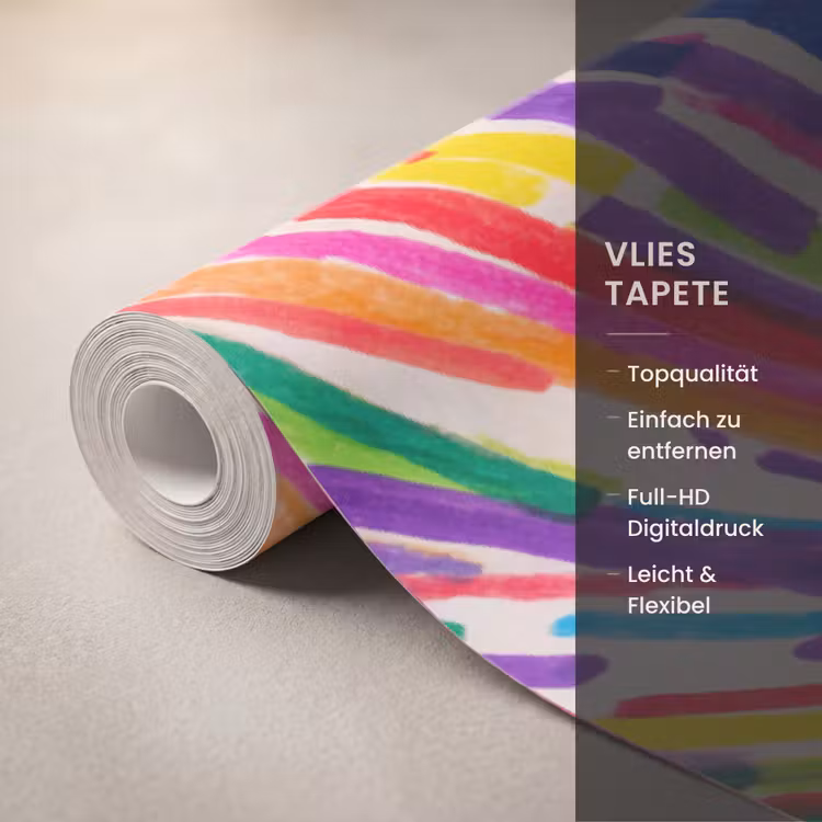 Tapete - Linien – Bunt – Abstrakt — 3