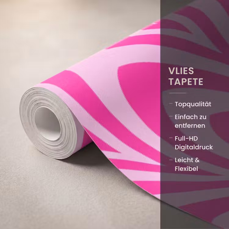 Tapete - Muster – Optisch – Rosa — 3