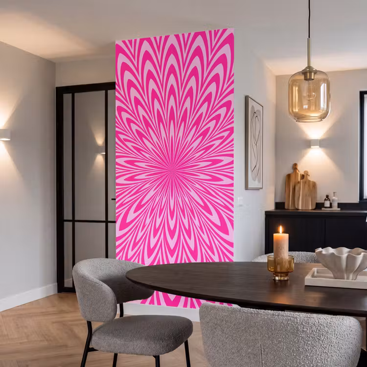 Tapete - Muster – Optisch – Rosa — 5
