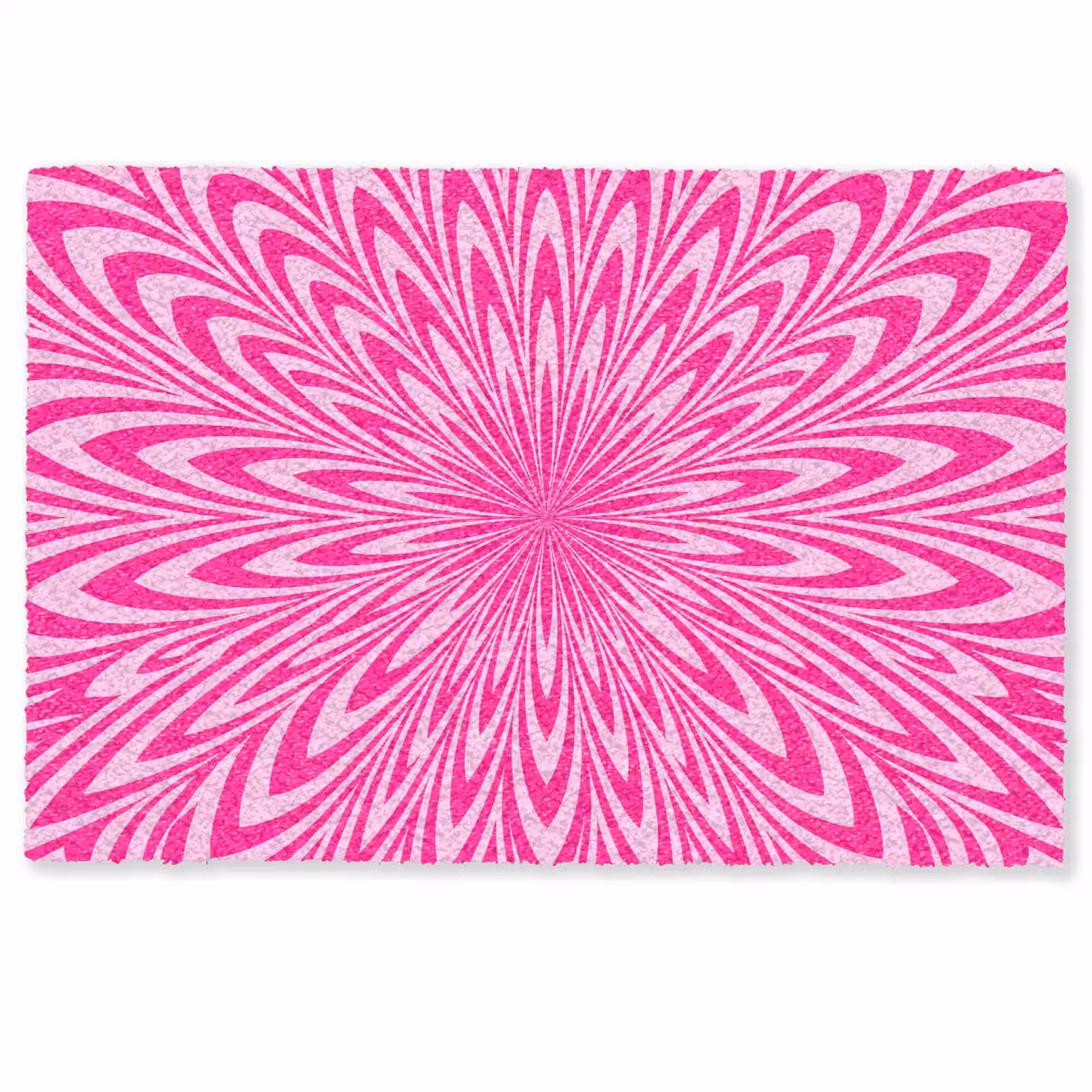 Fußmatte - Muster – Optisch – Rosa — 1