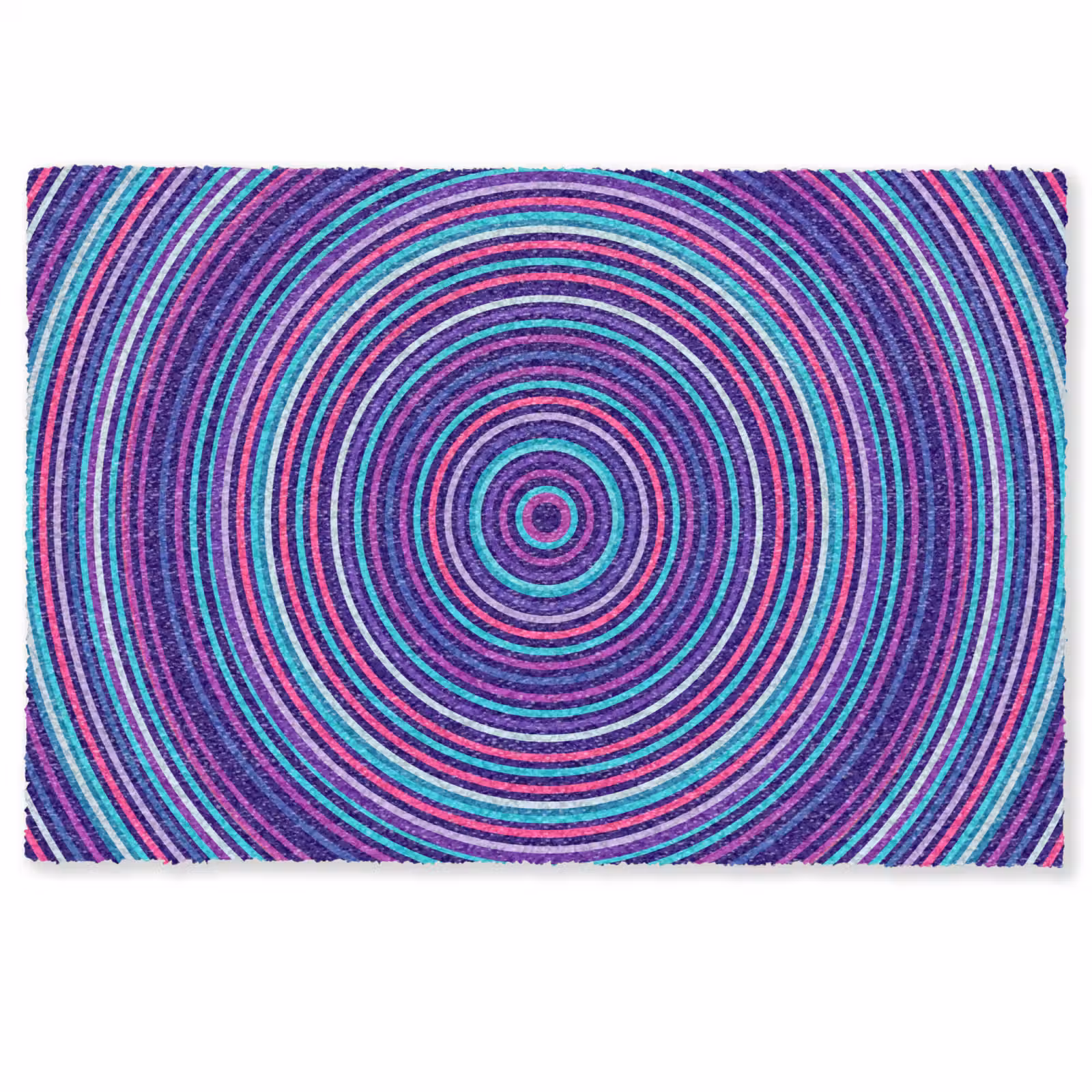 Fußmatte - Zusammenfassung – Kreise – Bunt — 1